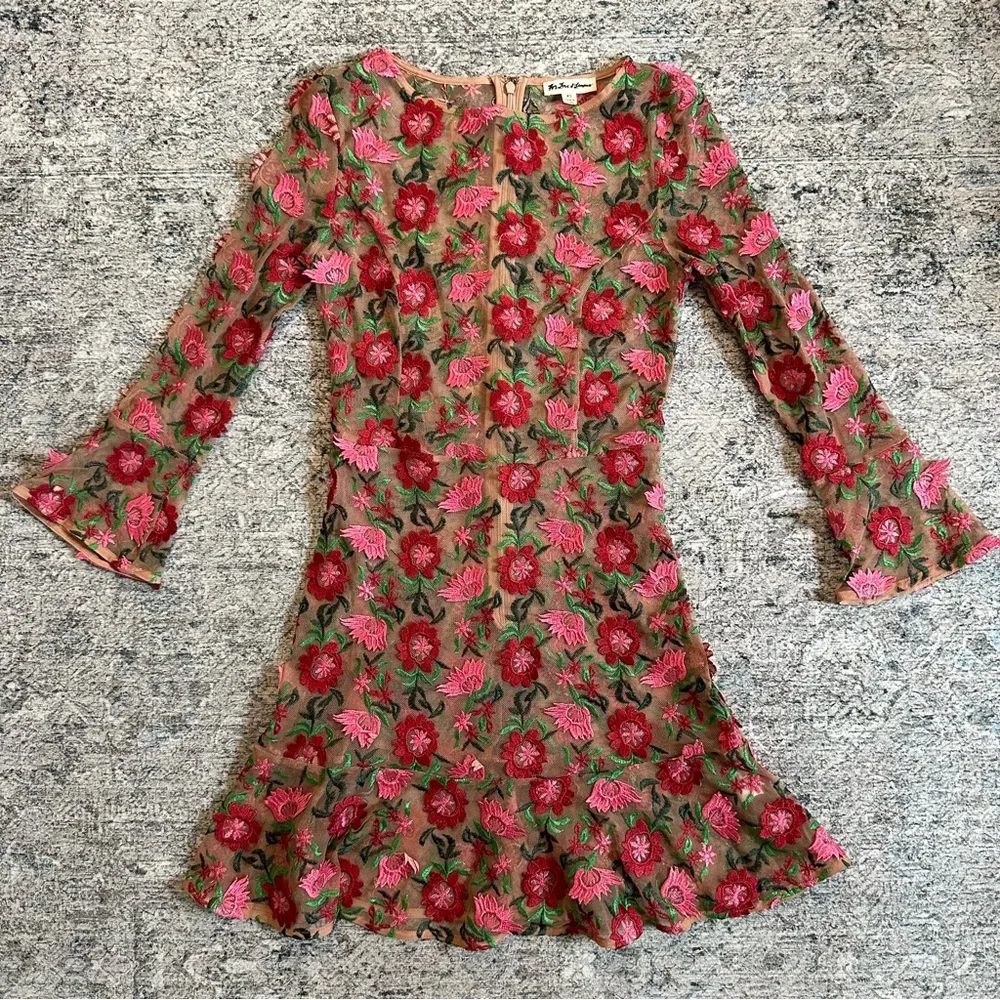🆕For Love and Lemons Amelia swing dress XS - Picture 2 of 7